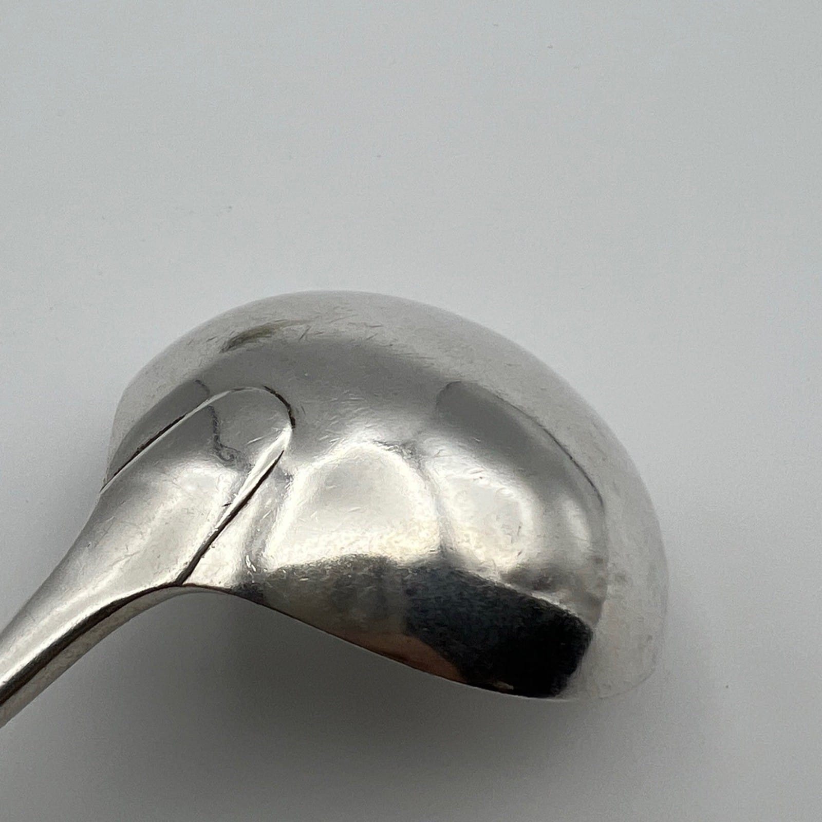 Mestolo antico in argento silver plated da salsa mestolino inglese anno 1920 Categoria  Sheffield & Argento