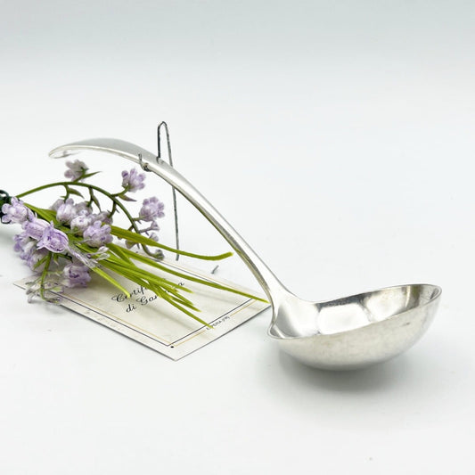 Mestolo antico in argento silver plated da salsa mestolino inglese anno 1920 Categoria  Sheffield & Argento
