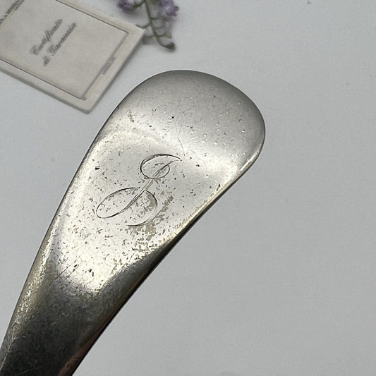 Mestolo antico in argento silver plated da salsa mestolino inglese d'epoca EPNS Categoria  Sheffield & Argento