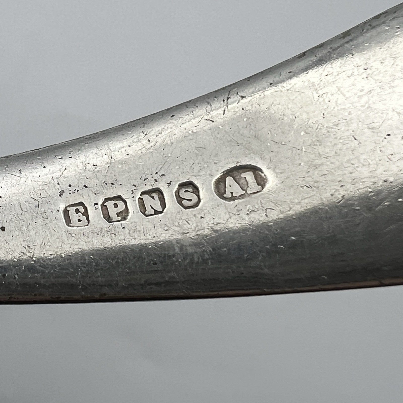 Mestolo antico in argento silver plated da salsa mestolino inglese d'epoca EPNS Categoria  Sheffield & Argento