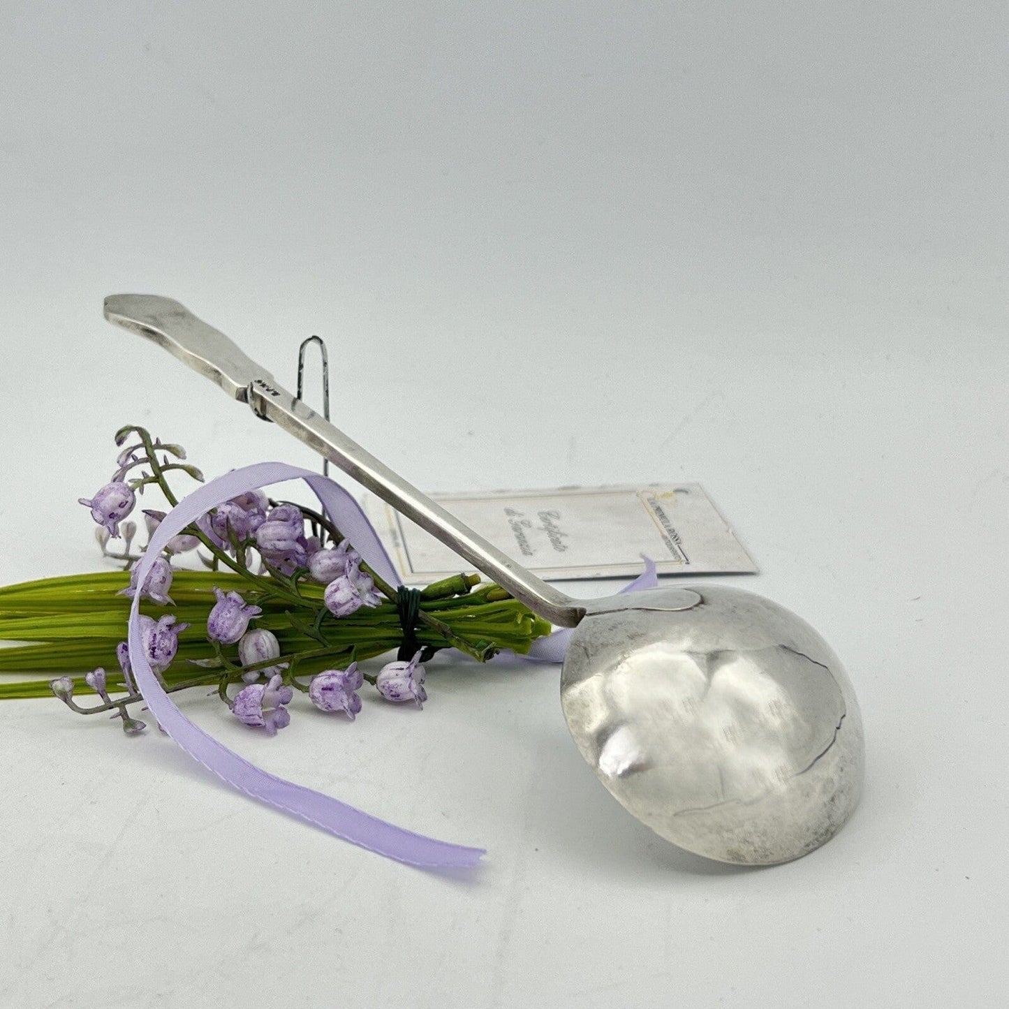 Mestolo stile antico in argento silver plated da salsa mestolino inglese d'epoca Categoria  Sheffield & Argento