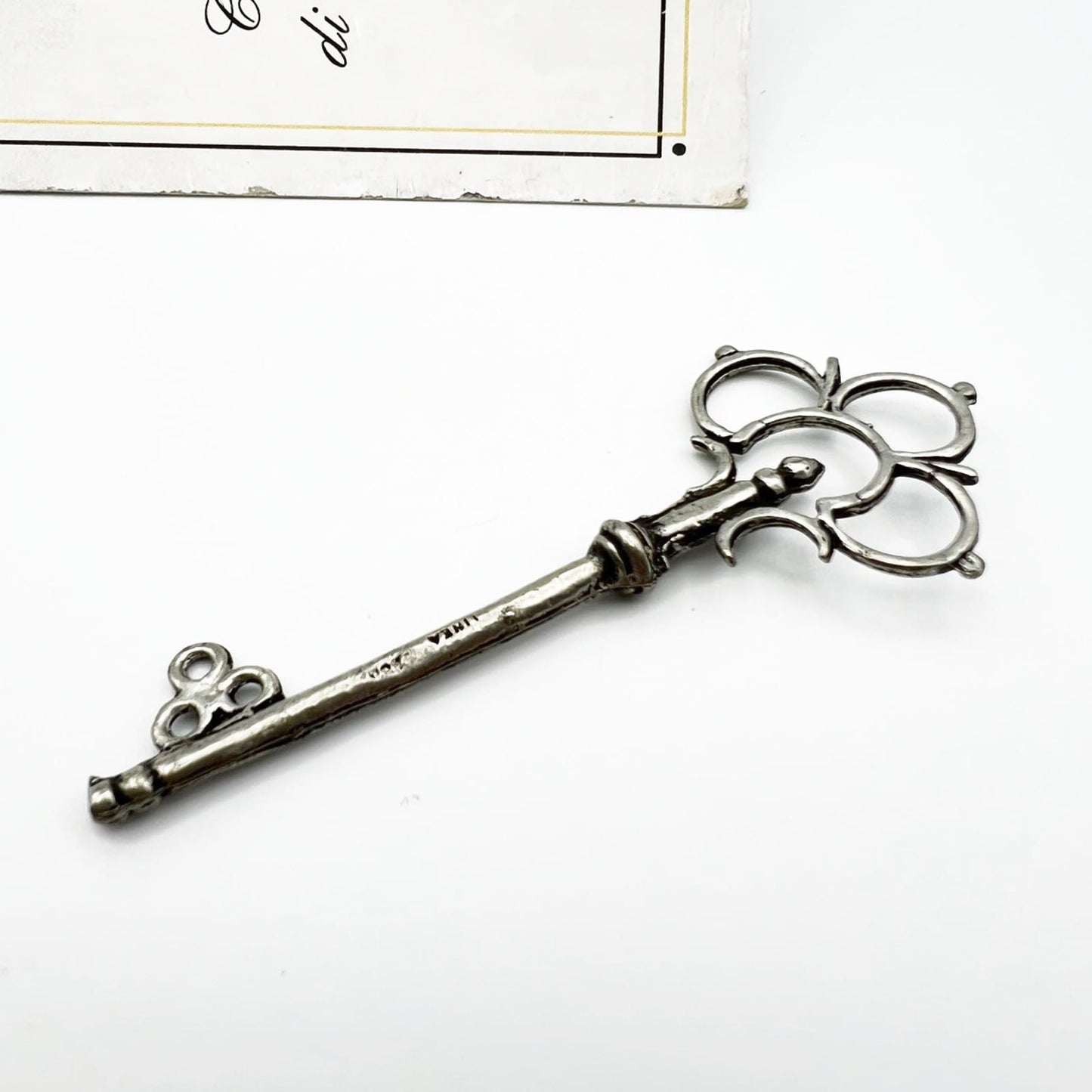 Microfusione in Argento 800 Chiave miniatura Vintage da collezione Categoria  Sheffield & Argento