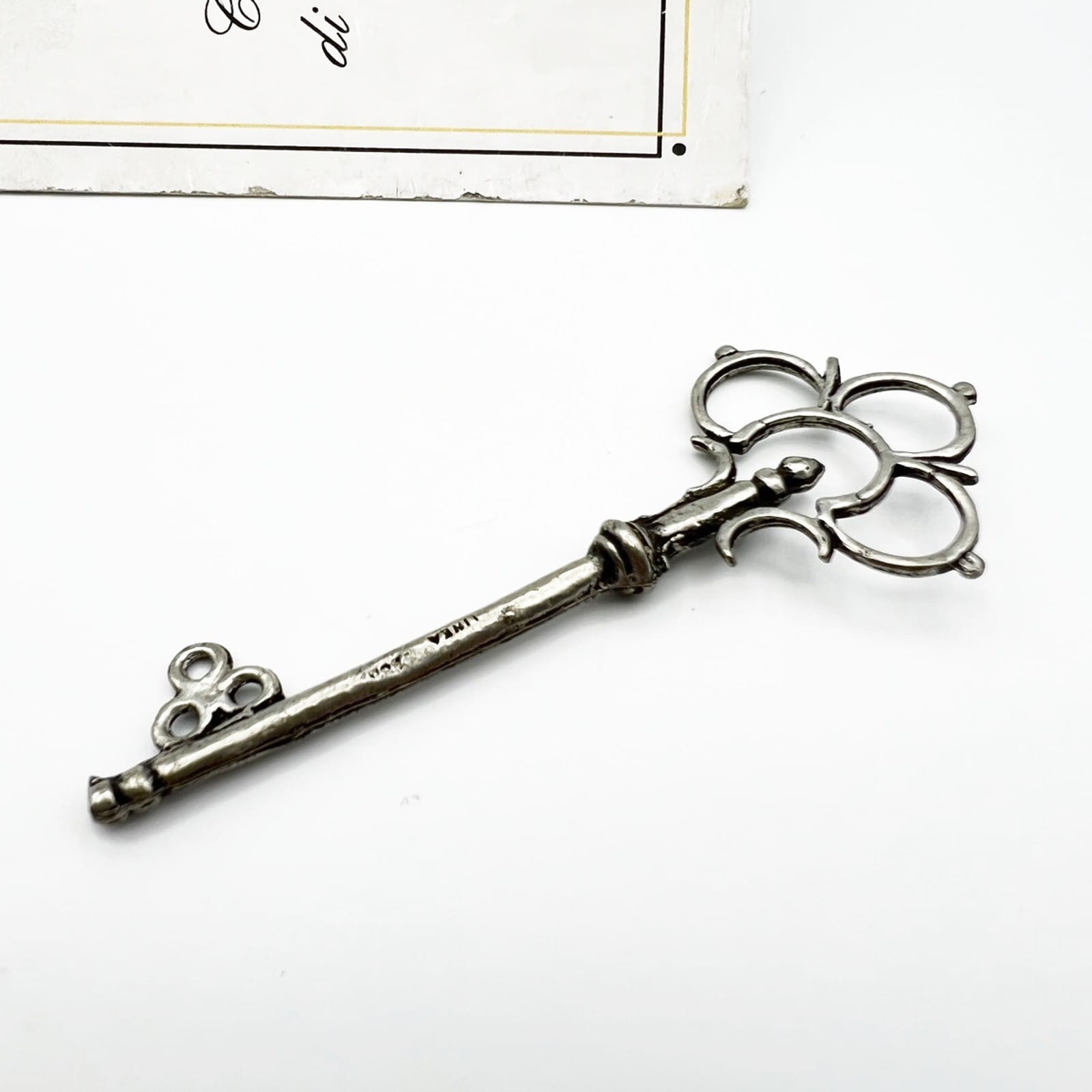 Microfusione in Argento 800 Chiave miniatura Vintage da collezione Categoria  Sheffield & Argento