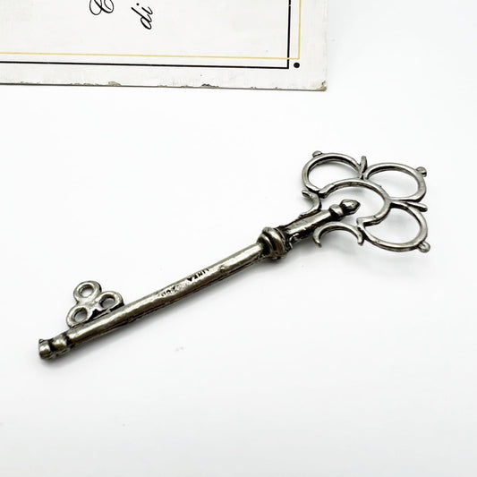 Microfusione in Argento 800 Chiave miniatura Vintage da collezione Categoria  Sheffield & Argento