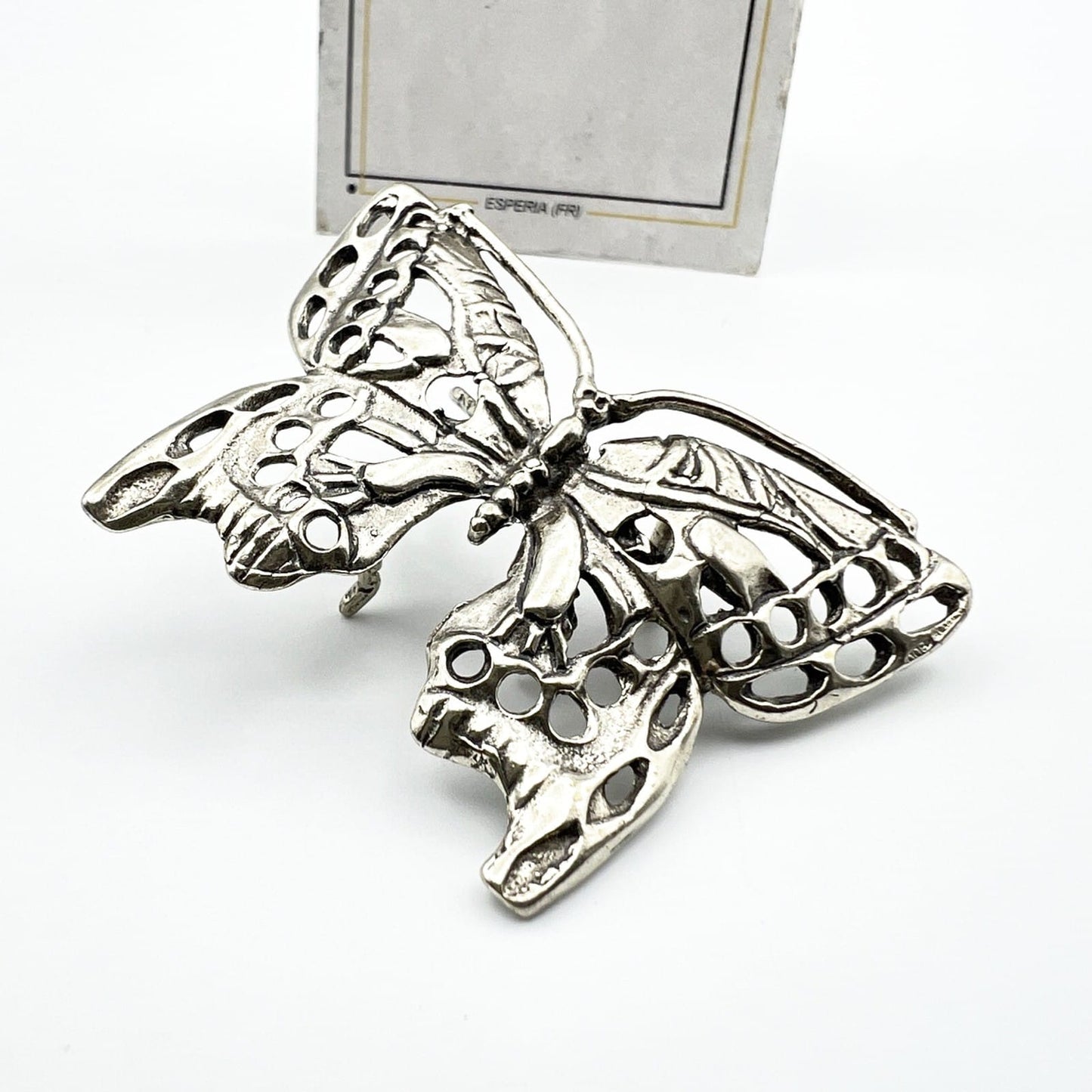 Microfusione in Argento 800 Farfalla miniatura Vintage da collezione Categoria  Sheffield & Argento