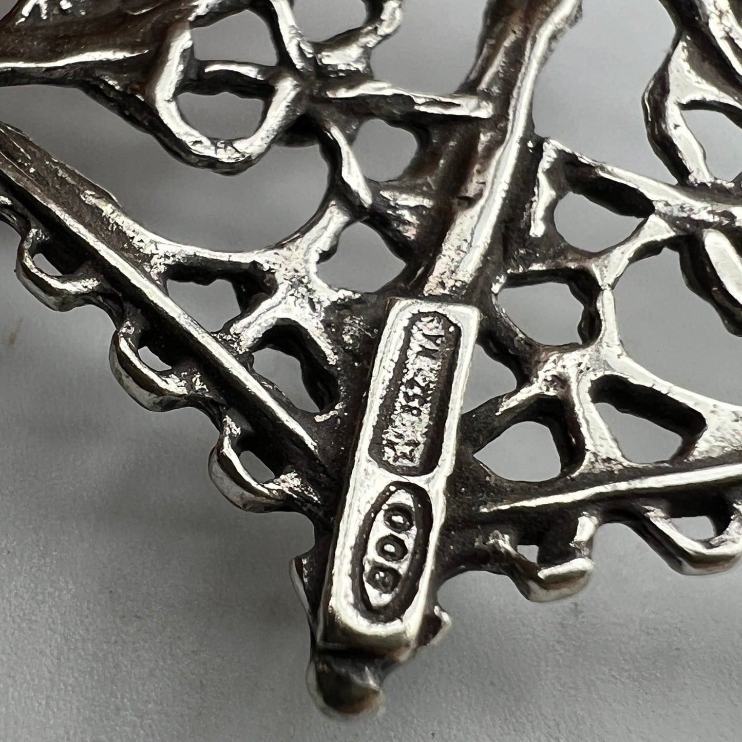 Microfusione in Argento 800 Ombrello miniatura Vintage da collezione Categoria  Sheffield & Argento
