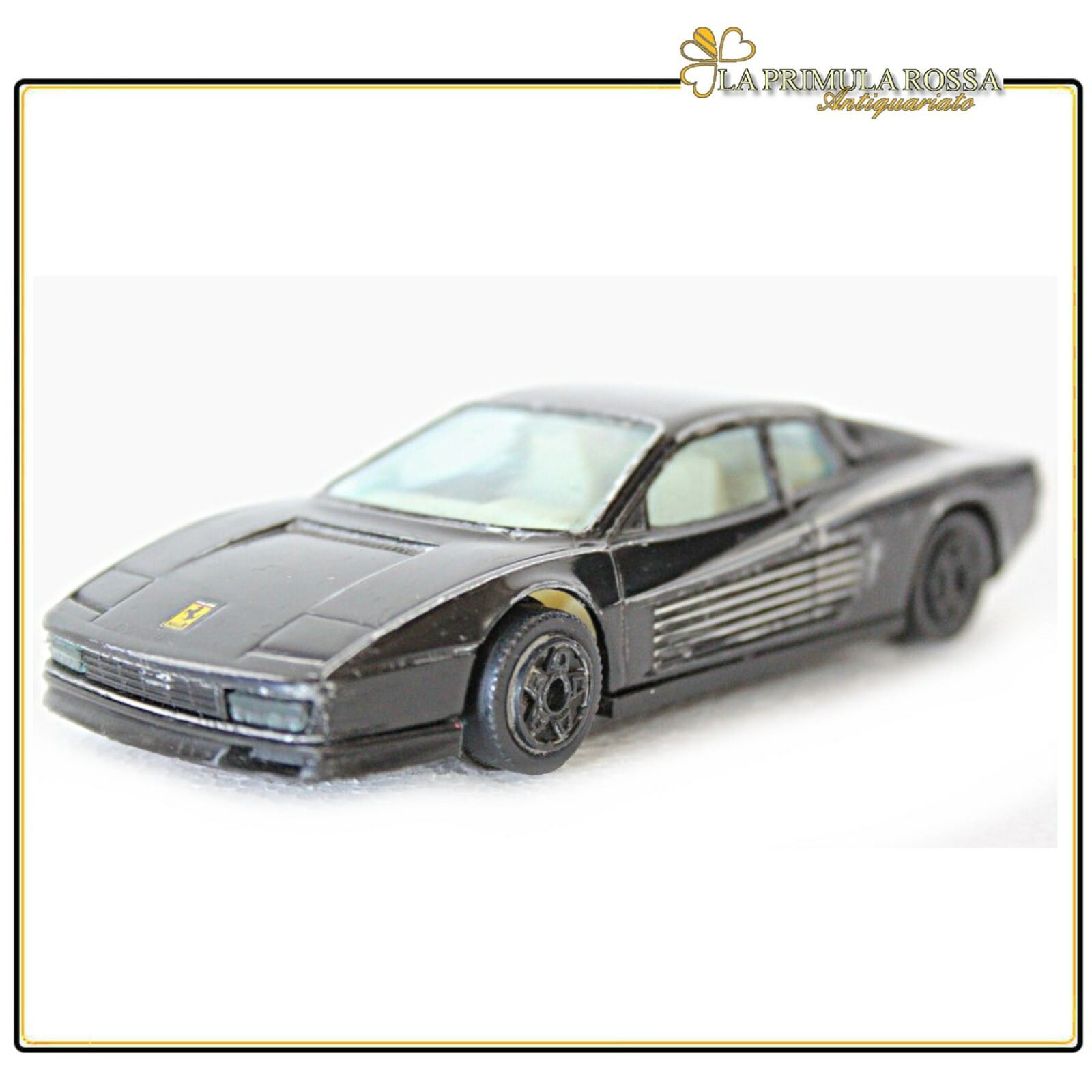 MODELLINO FERRARI AUTO COLLECTION TESTAROSSA BURAGO VINTAGE 1984 DIE CAST 1:43 Categoria  Giocattoli e modellismo:Modellismo statico:Auto, furgoni, camion