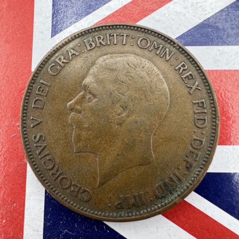 Moneta Antica Inglese da collezione 1 one Penny Anno 1936 Giorgio VI Regno Unito Categoria  Other