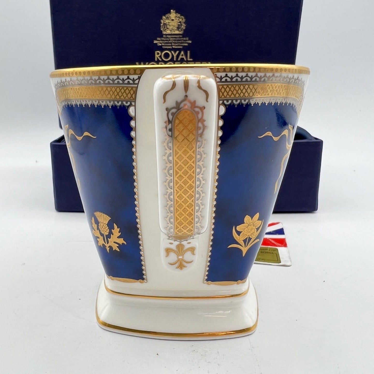 Mug Tazza Vintage Inglese Regina Elisabetta Casa Reale Matrimonio Nozze Diamante Categoria  Arte e antiquariato:Porcellana e ceramica:Piatti commemorativi