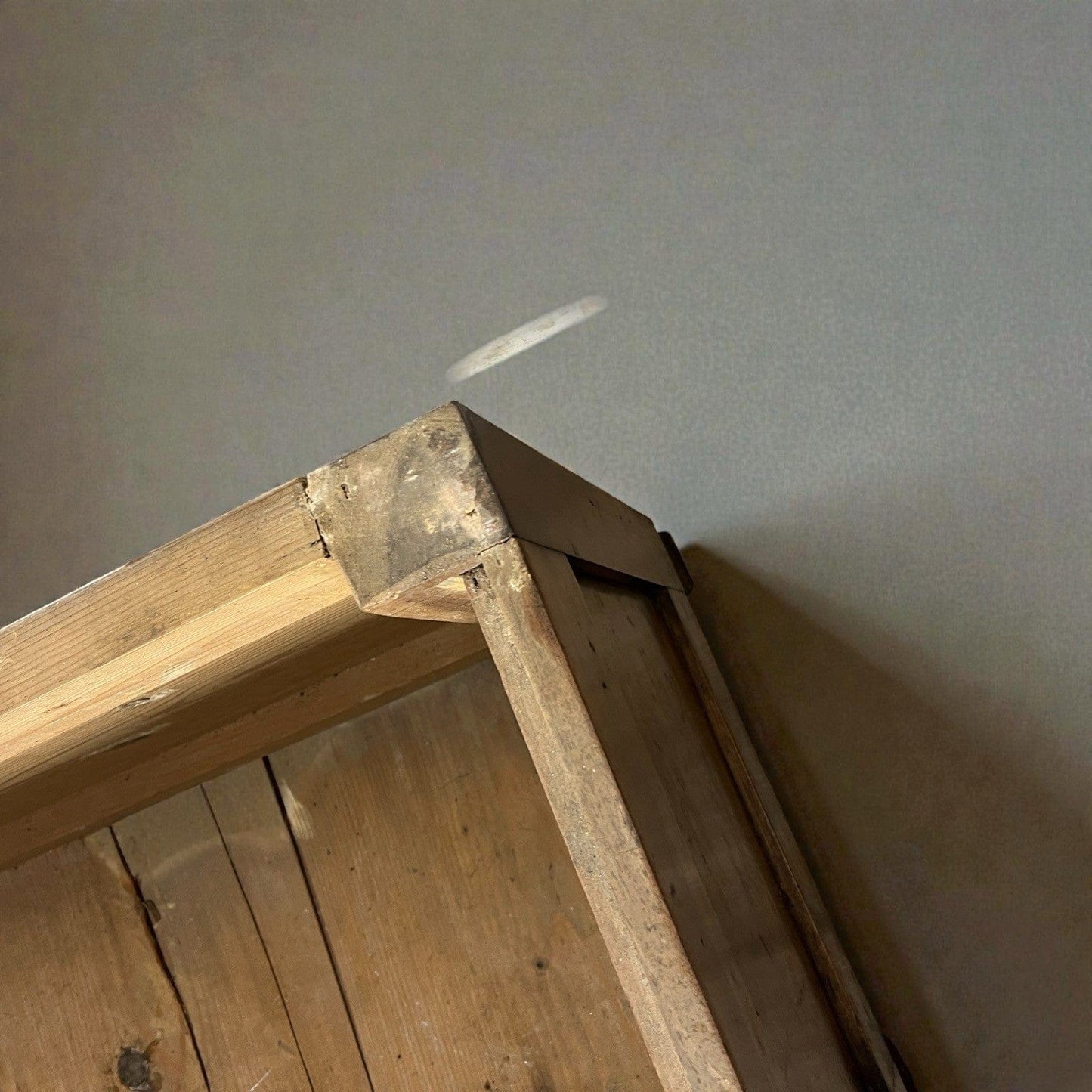 Panca antica in legno con schienale Grande cassapanca Baule epoca 800 italiano Categoria  Sedie