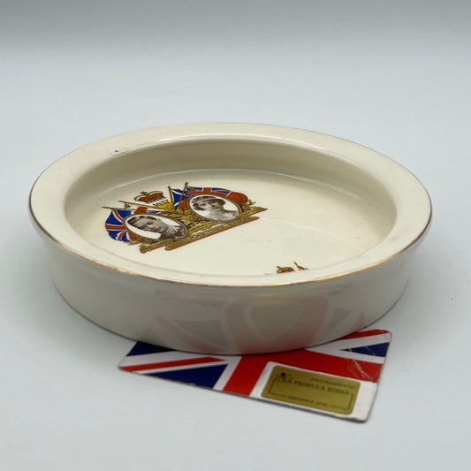 Piattino Ciotola in ceramica  Inglese Re Giorgio VI Casa Reale commemorativa Categoria  Boccali