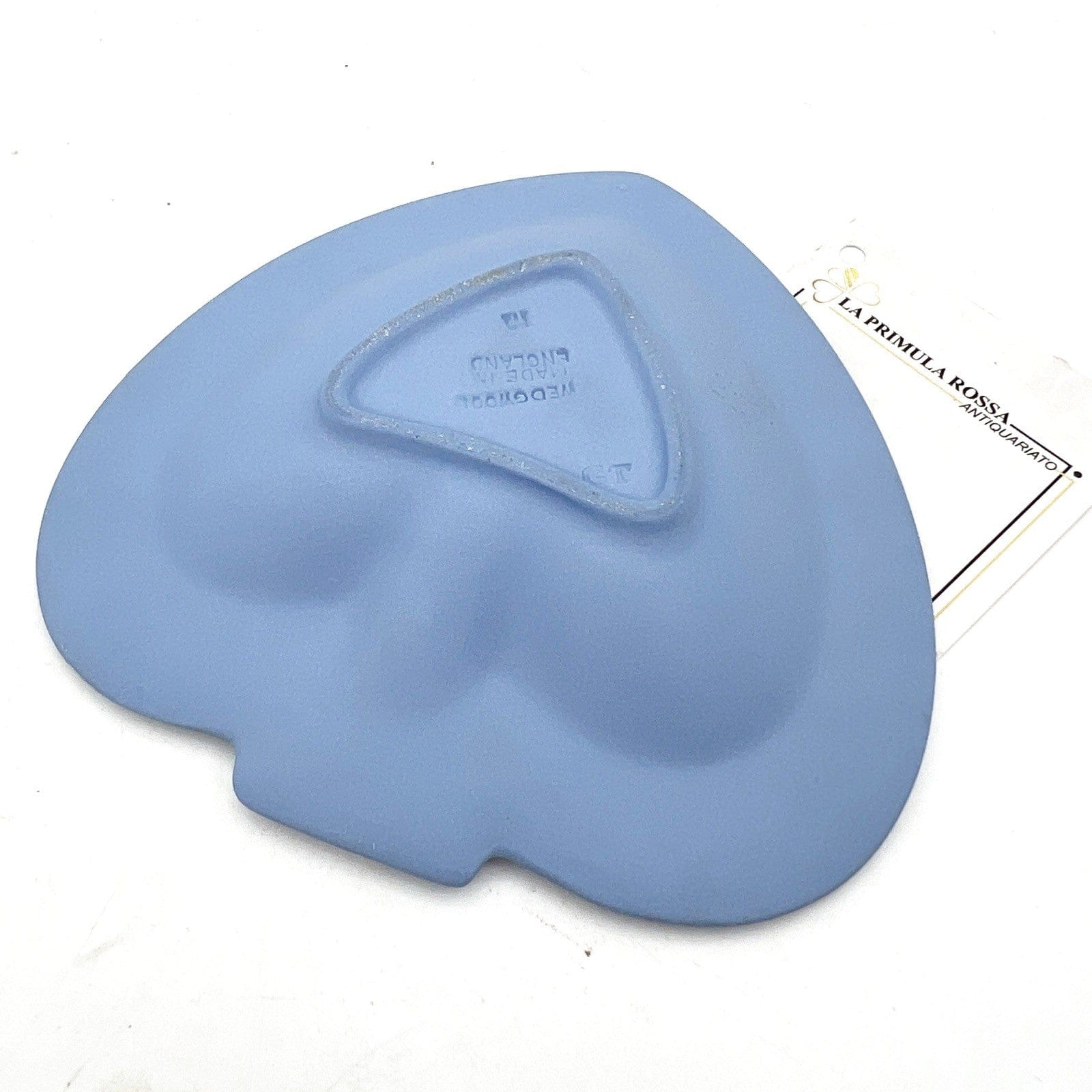 Piattino Cuore in porcellana Inglese Wedgwood celeste Vintage stile neoclassico Categoria  Vasi e Portafiori