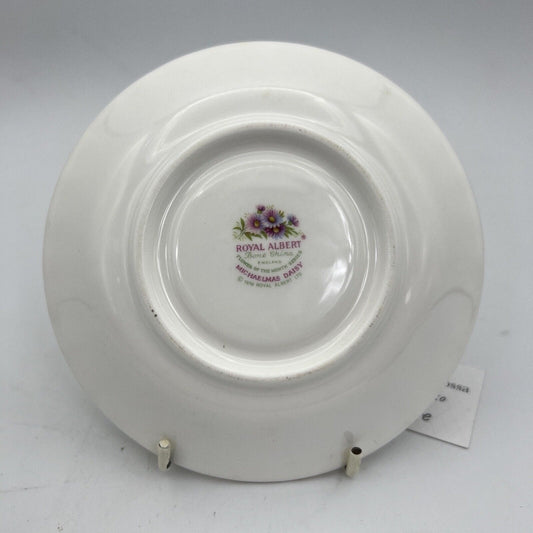 Piattino da tè The in porcellana Royal Albert con mese inglese OTTOBRE 900 1970 Categoria  Servizio tazze - Tazze