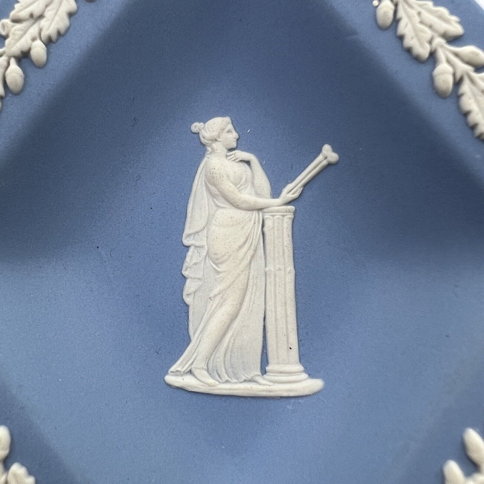 Piattino in porcellana Inglese Wedgwood Celeste Azzurro Vintage Vassoietto Rombo Categoria  Piatti e Piattini