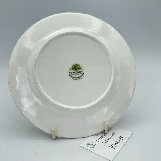 Piattino piatto da dolce per tazza tazzina Royal Albert con mese inglese GENNAIO Categoria  Servizio tazze - Tazze