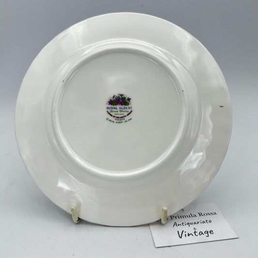 Piattino piatto da dolce per tazza tazzina Royal Albert  mese inglese FEBBRAIO Categoria  Servizio tazze - Tazze