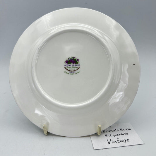 Piattino piatto da dolce per tazza tazzina Royal Albert  mese inglese FEBBRAIO Categoria  Servizio tazze - Tazze