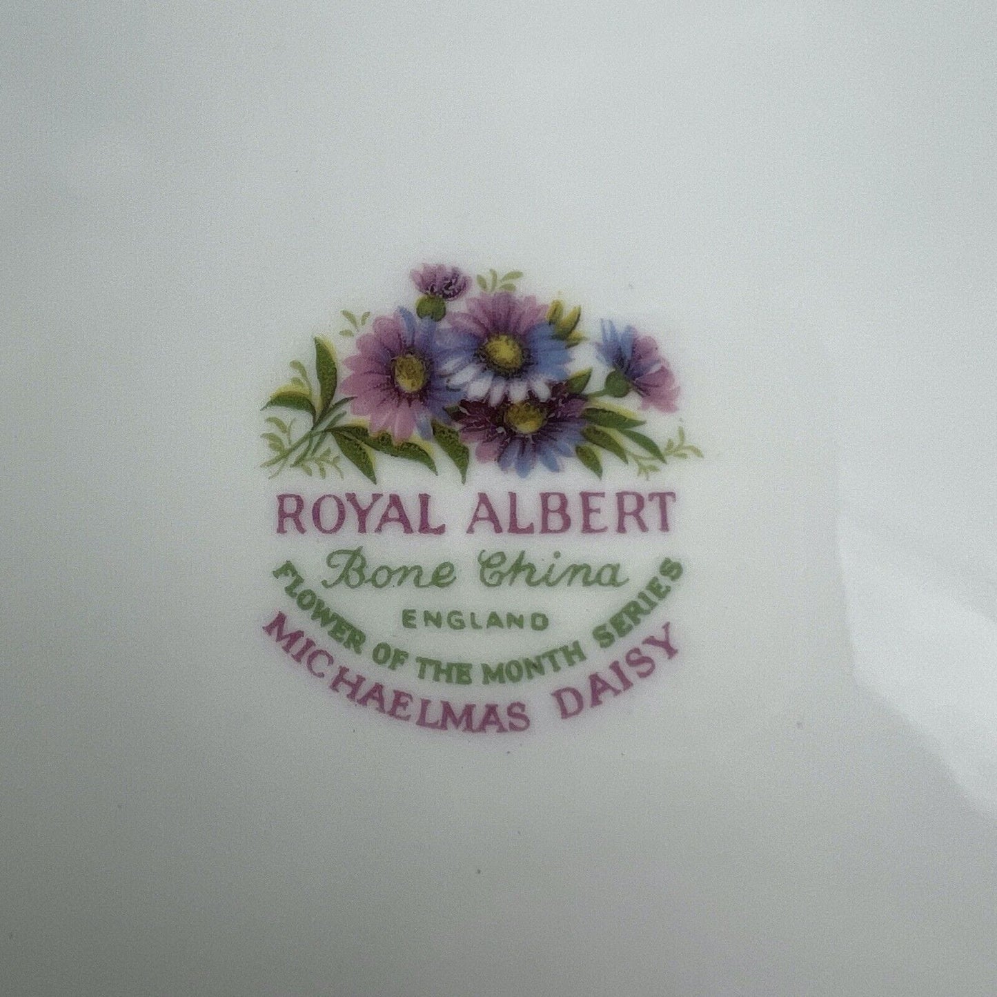 Piattino piatto da dolce per tazza tazzina Royal Albert mese inglese SETTEMBRE Categoria  Servizio tazze - Tazze