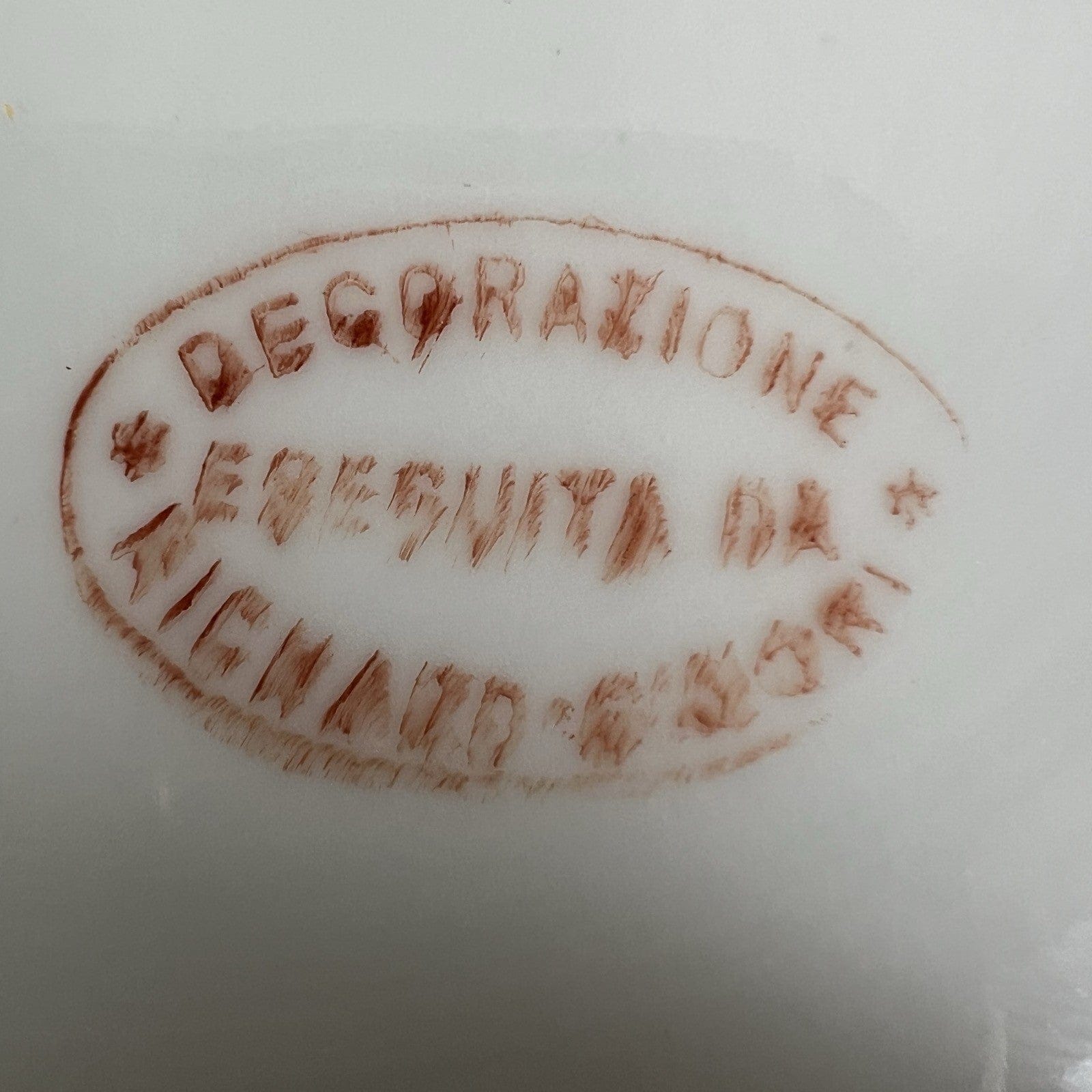 Piatto Antico Richard Ginori in porcellana bianca Vassoio ovale da portata '20 Categoria  Piatti e Piattini