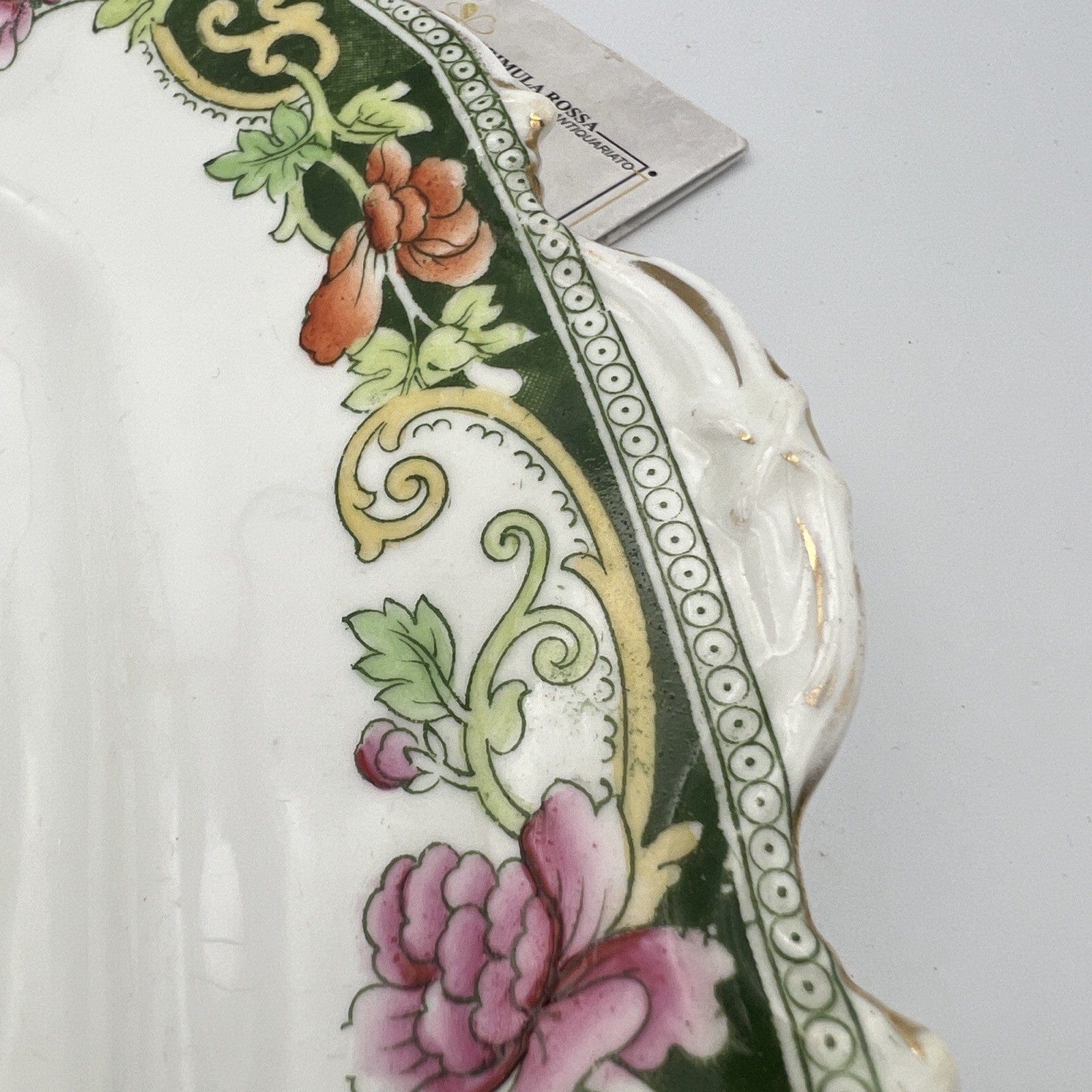 Piatto antico vassoio in porcellana per dolci e frutta da portata Aynsley 900 Categoria  Piatti Vassoio