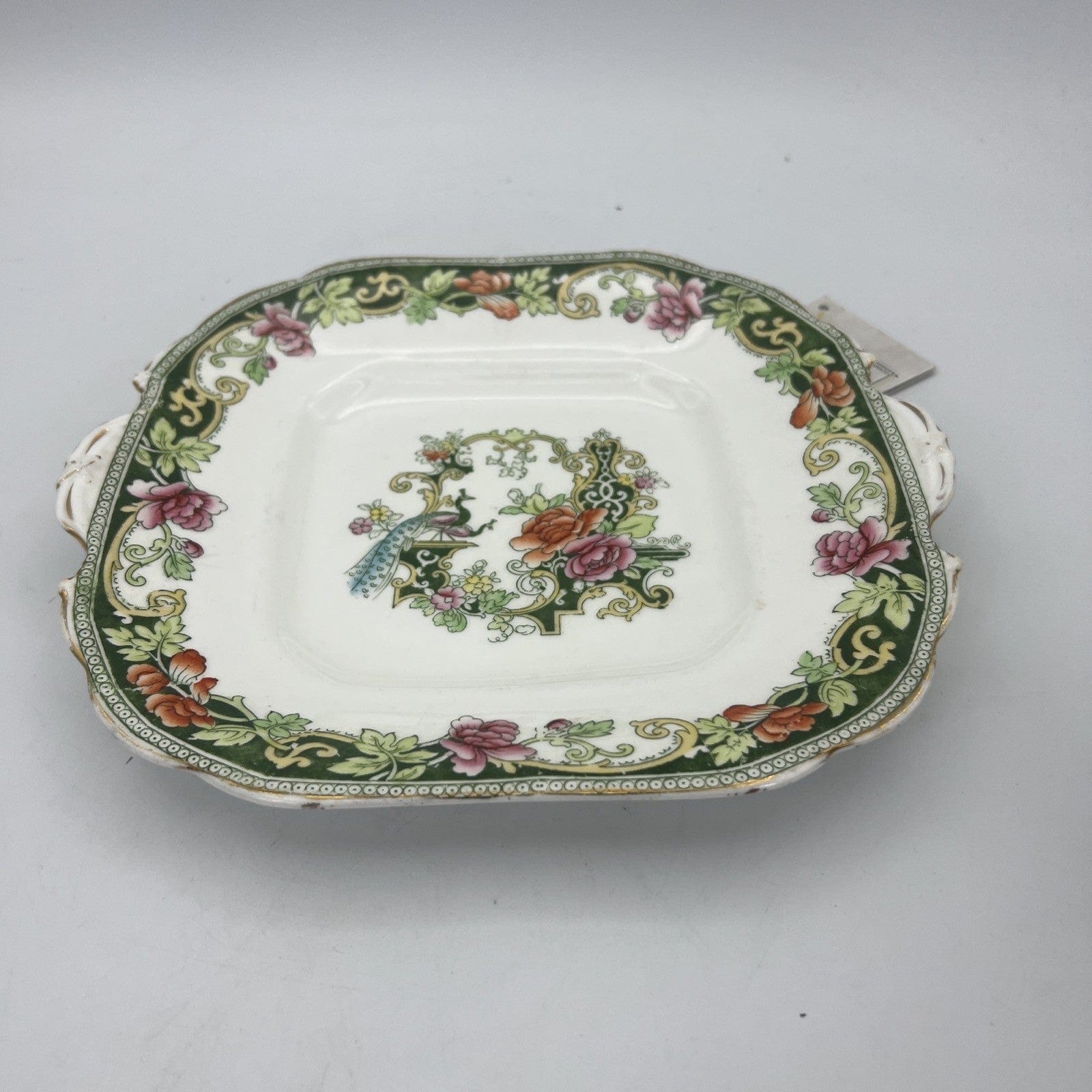 Piatto antico vassoio in porcellana per dolci e frutta da portata Aynsley 900 Categoria  Piatti Vassoio