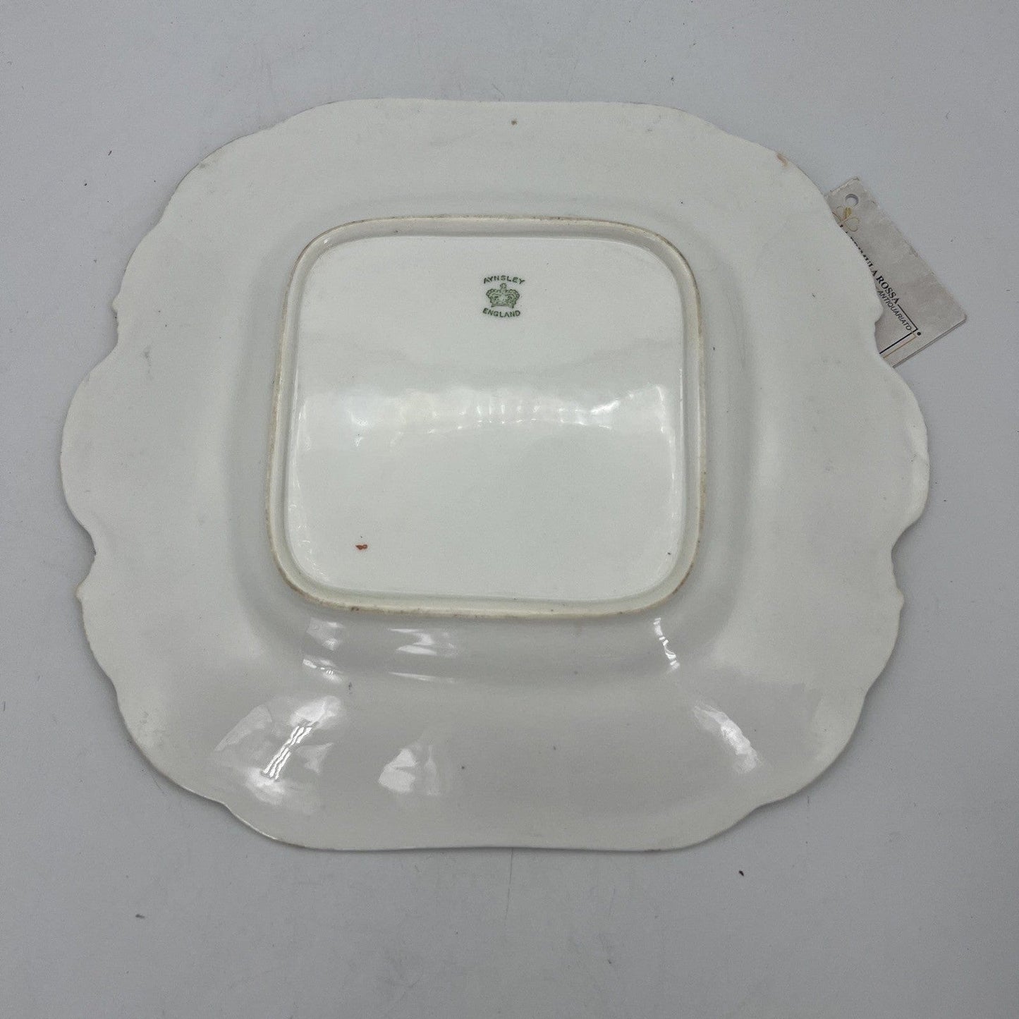 Piatto antico vassoio in porcellana per dolci e frutta da portata Aynsley 900 Categoria  Piatti Vassoio