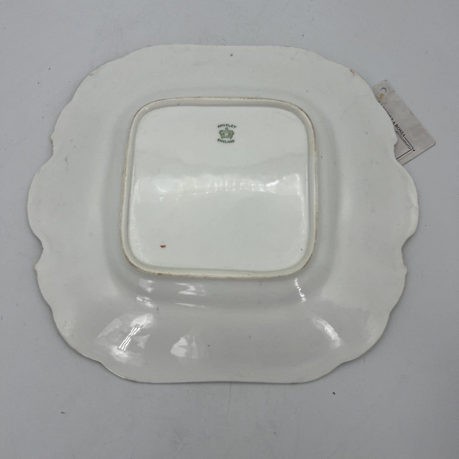 Piatto antico vassoio in porcellana per dolci e frutta da portata Aynsley 900 Categoria  Piatti Vassoio