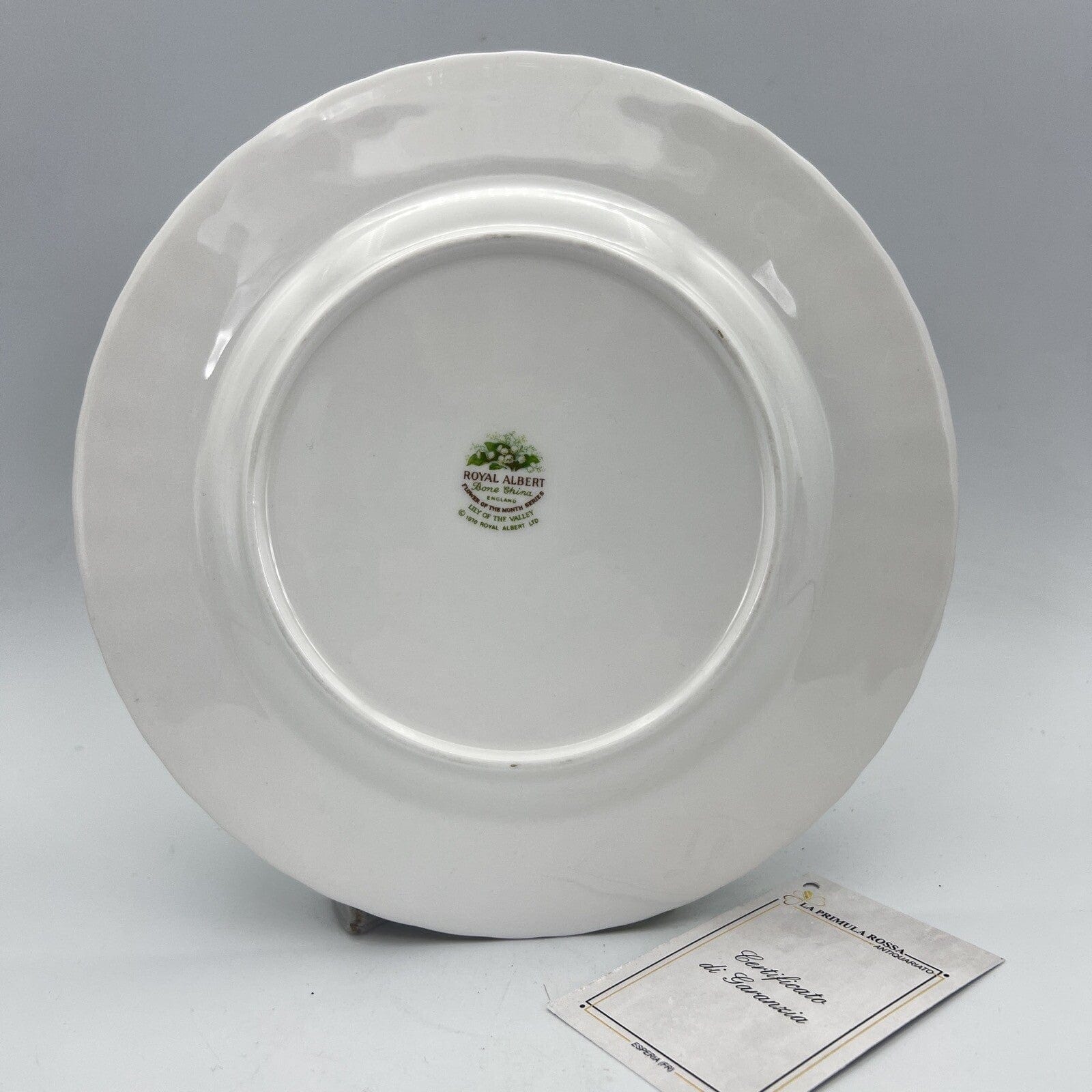 Piatto da dolce per frutta Royal Albert con mese Flower Of The Month MAGGIO Categoria  Servizio tazze - Tazze