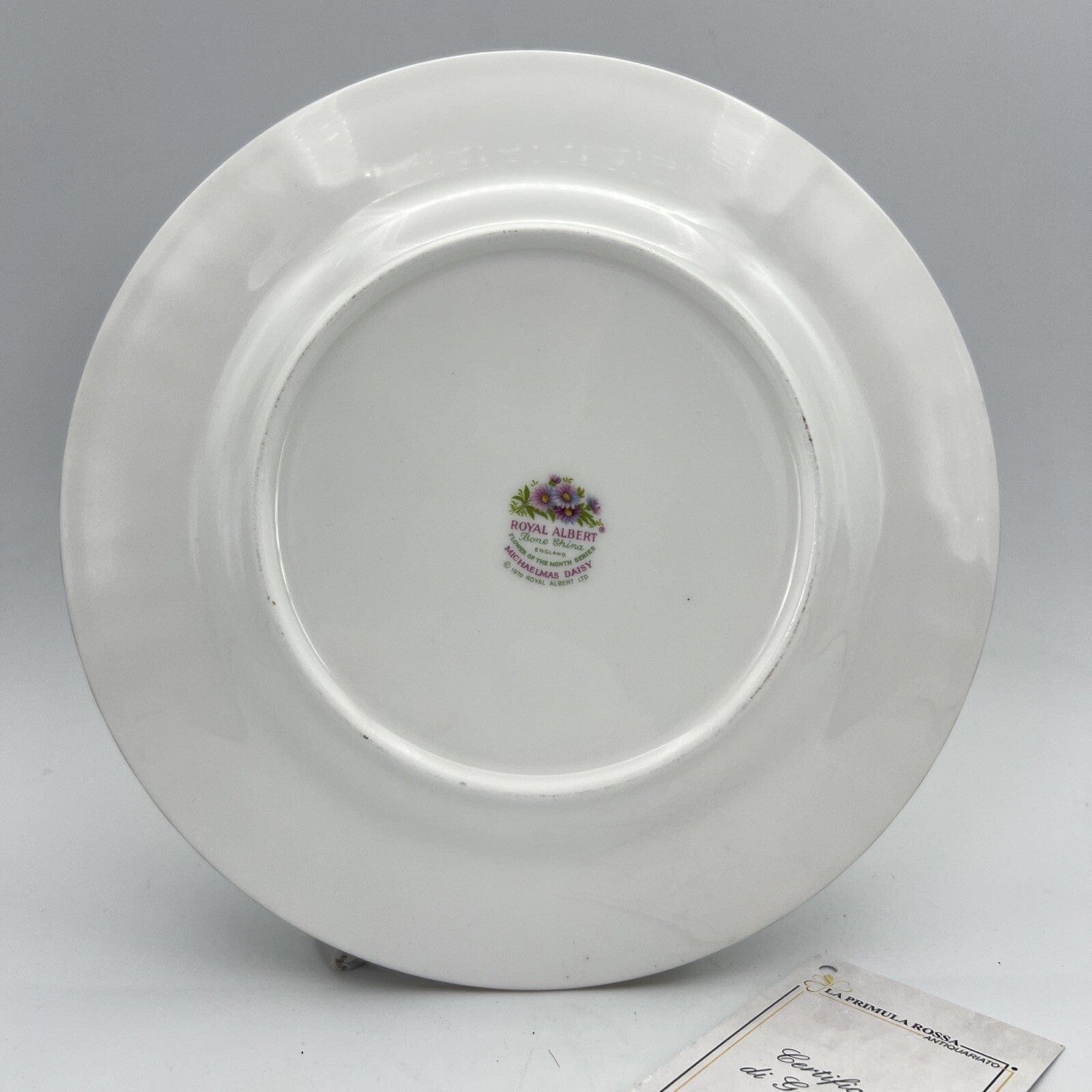Piatto da dolce per frutta Royal Albert con mese Flower Of The Month SETTEMBRE Categoria  Servizio tazze - Tazze