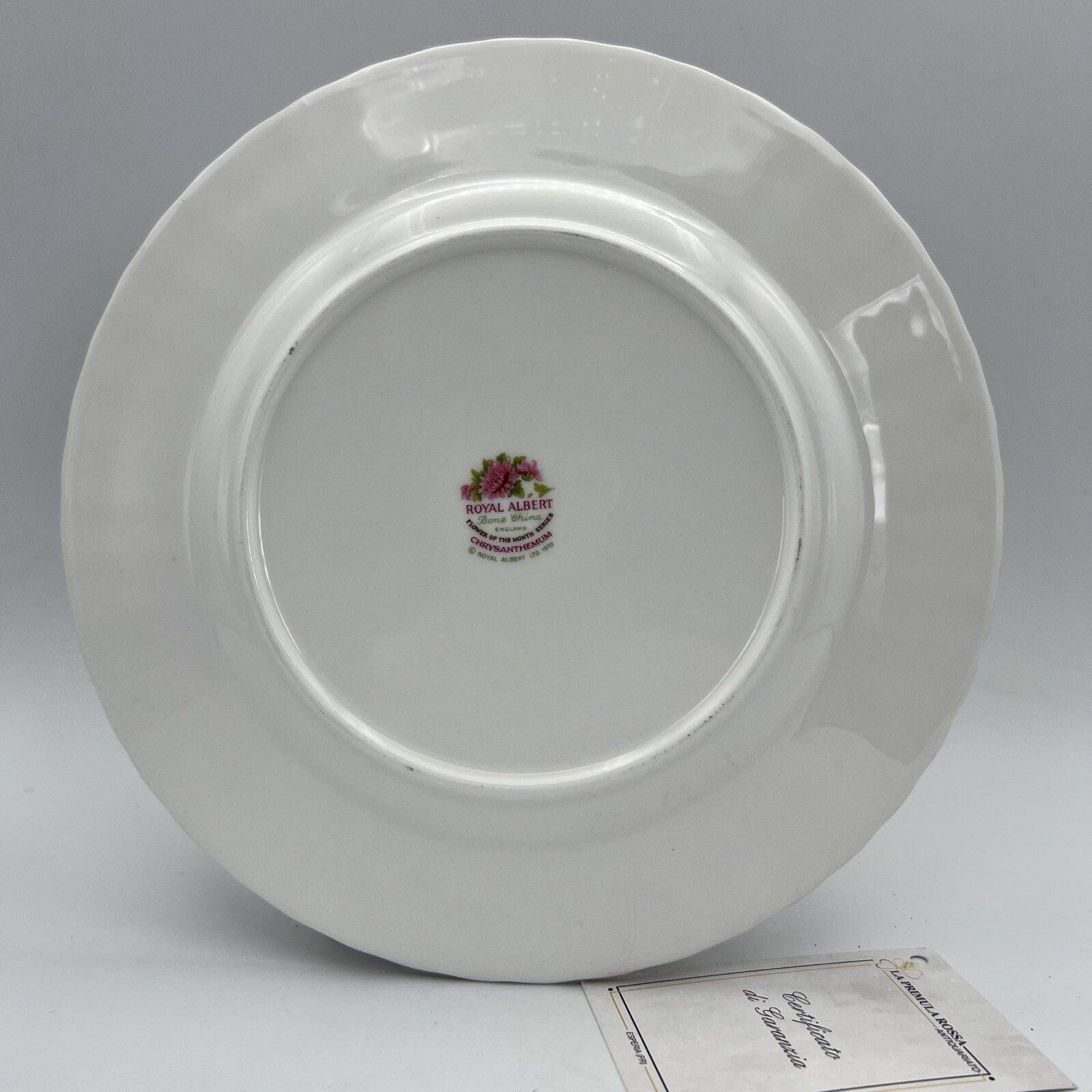Piatto da dolce per frutta Royal Albert con mese Flower Of The Tè Month NOVEMBRE Categoria  Servizio tazze - Tazze