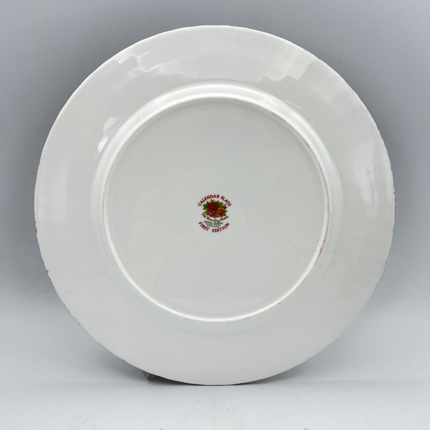 Piatto decorativo Caldario Anno 1980 Porcellana Royal Albert Old Country Roses Categoria  Piatti e Piattini