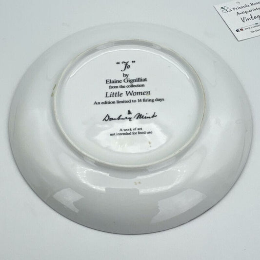 Piatto decorativo da muro Vintage in porcellana Inglese Collezione Piccole Donne Categoria  Ceramiche e Porcellane