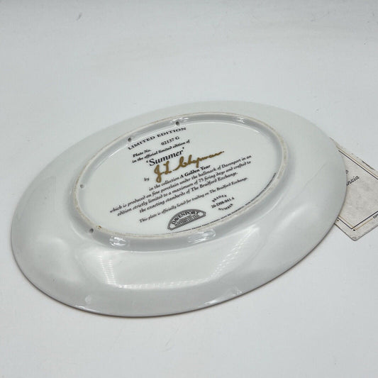 Piatto Decorativo Vintage in porcellana Davenport Senario Rurale di Campagna 900 Categoria  Piatti Vassoio