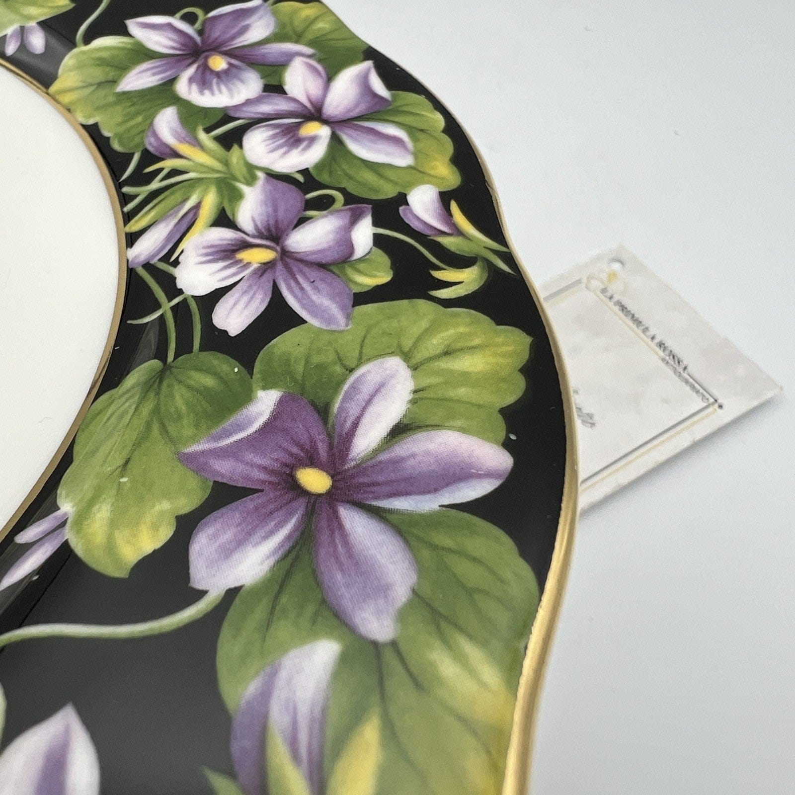 Piatto + Piattino in porcellana Royal Albert Provincial Flowers Fiori Violet Categoria  Piatti e Piattini