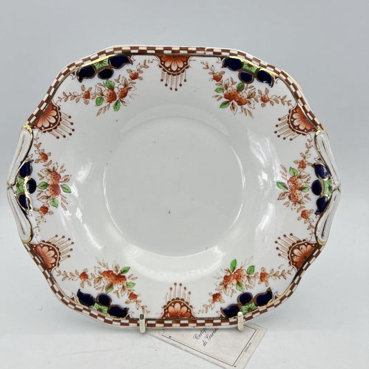 Piatto Vassoio antico Inglese in porcellana bianca classico motivo Imari 900 Categoria  Piatti Vassoio