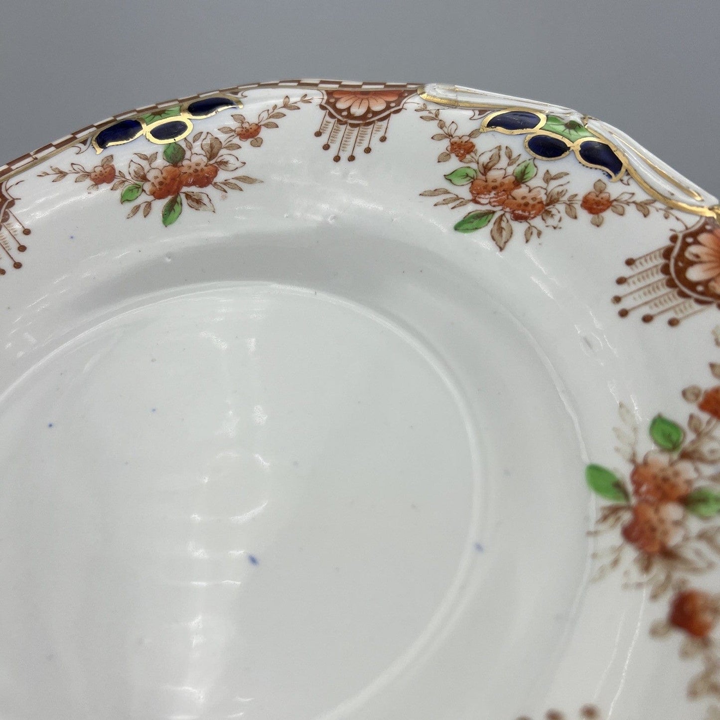 Piatto Vassoio antico Inglese in porcellana bianca classico motivo Imari 900 Categoria  Piatti Vassoio