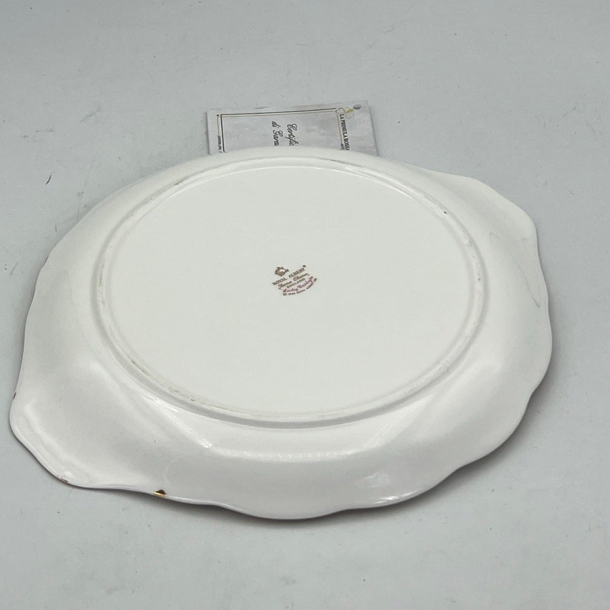 Piatto Vassoio per dolci con manici Royal Albert Lady Carlyle 1944 Porcellana Categoria  Centrotavola e Ciotole