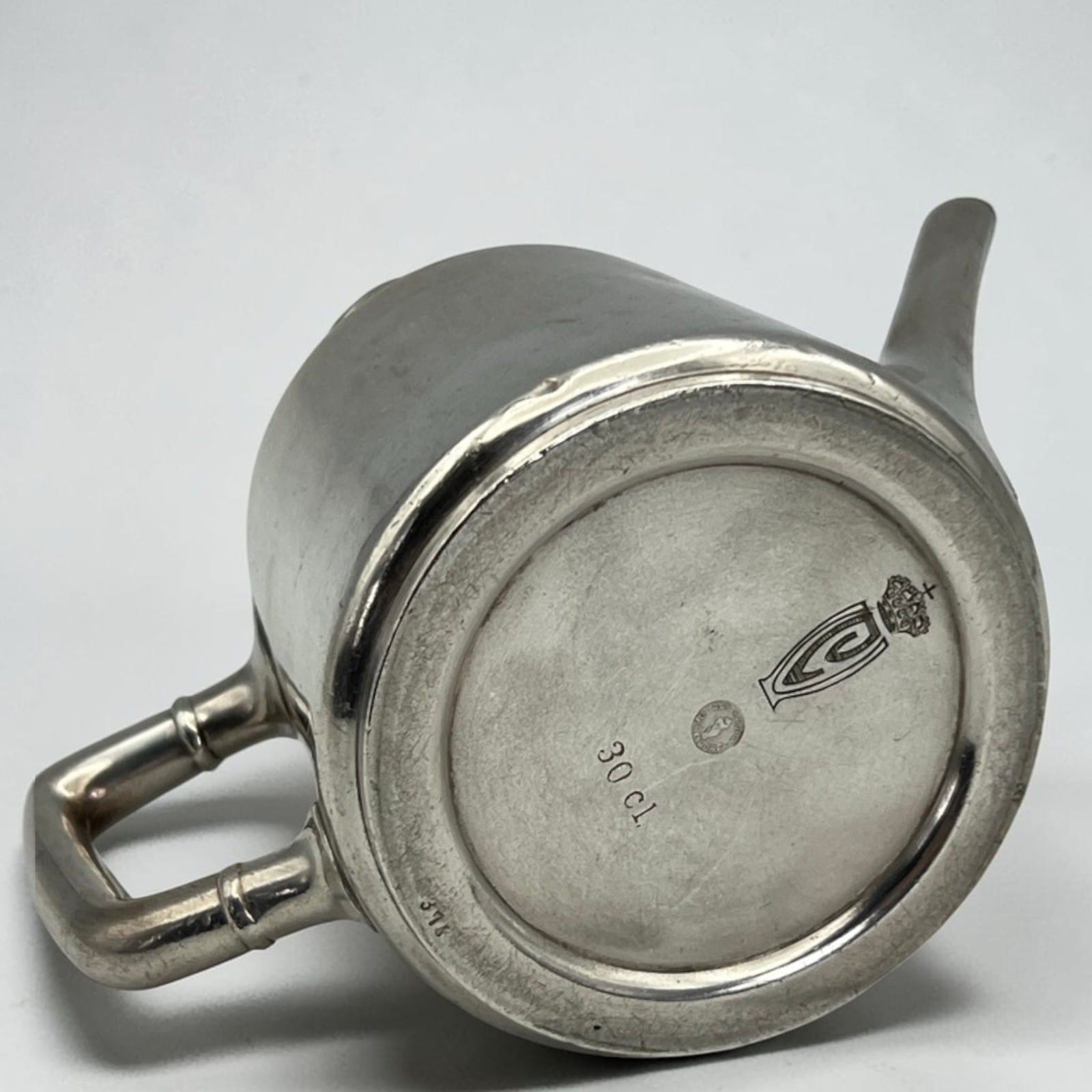 Piccola Caffettiera Antica in argento Silver plated Teiera sheffield Arthur K Categoria  Sheffield & Argento