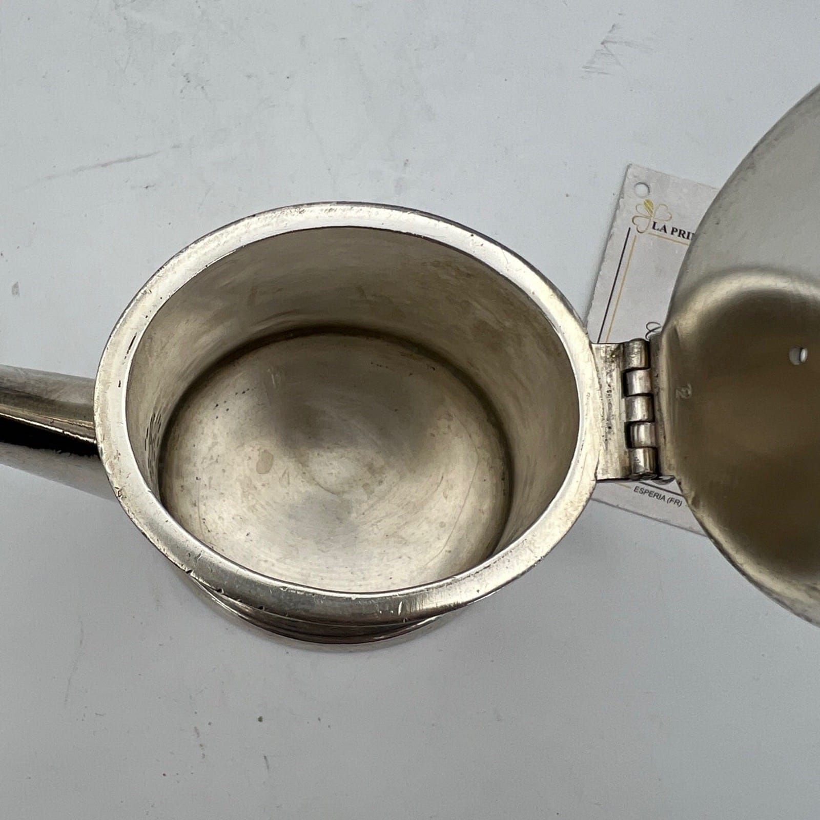 Piccola Caffettiera Antica in argento Silver plated Teiera sheffield Calderoni Categoria  Sheffield & Argento
