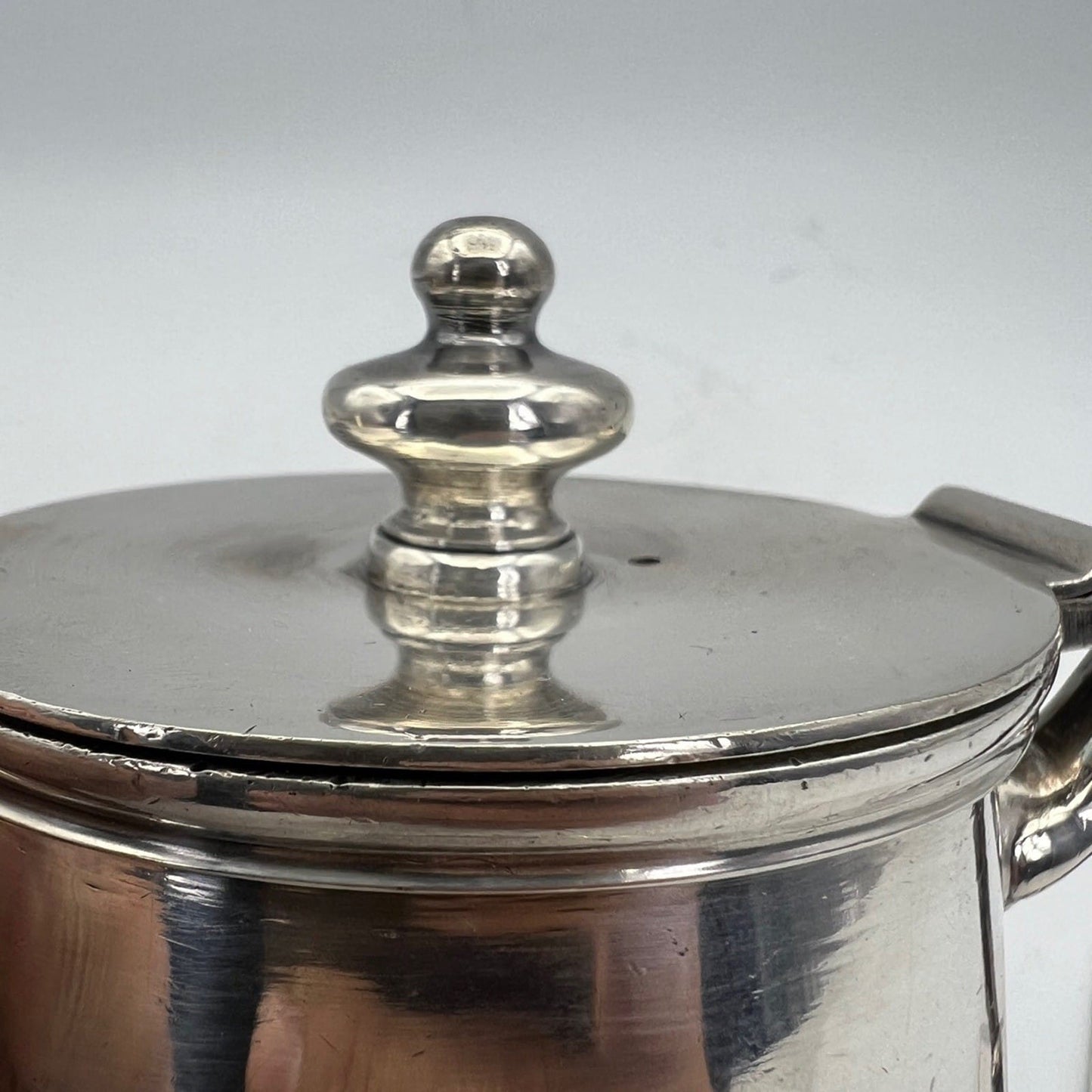 Piccola Caffettiera Antica in argento Silver plated Teiera sheffield Calderoni Categoria  Sheffield & Argento
