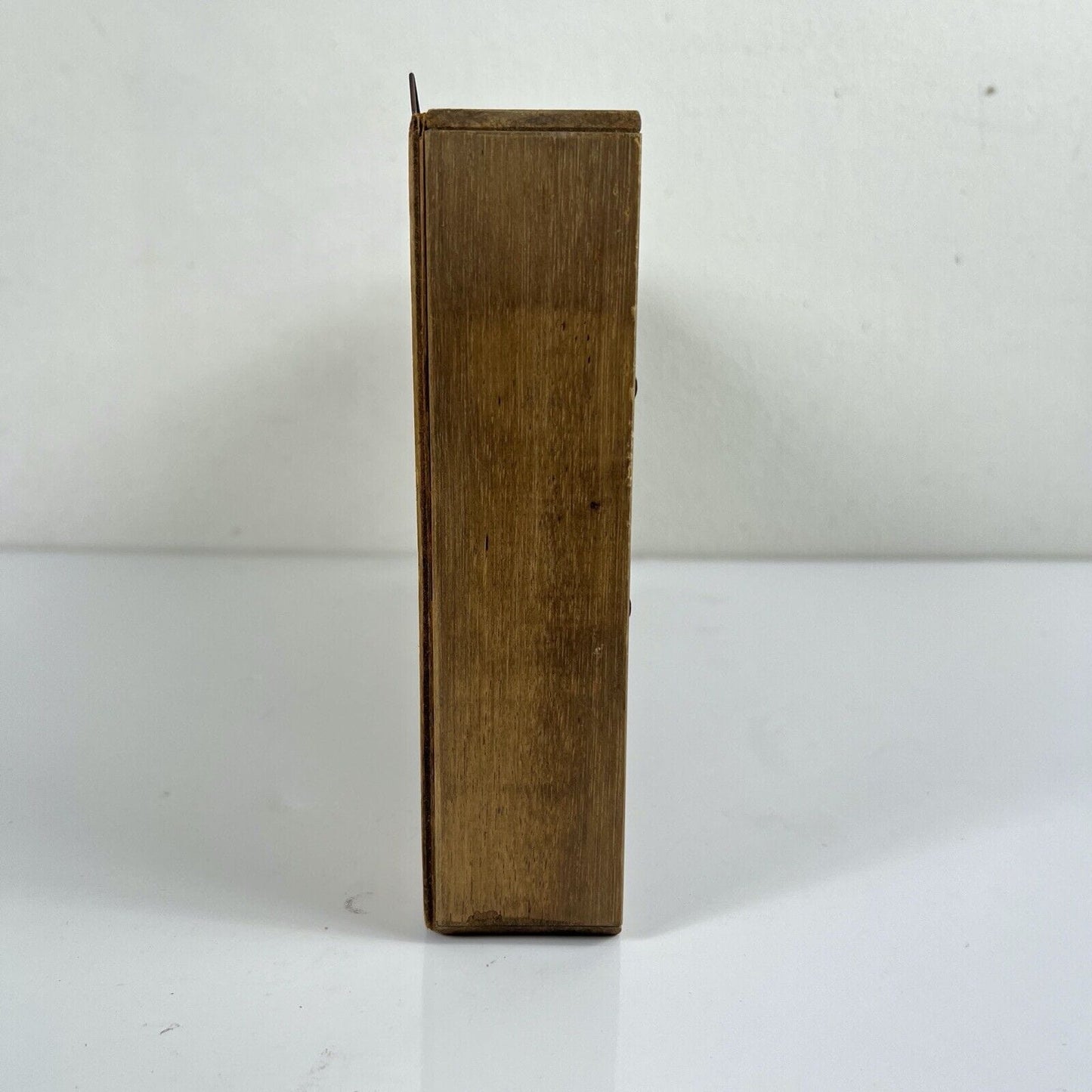 Piccola Mensola espositore porta cassette musicali da parete in legno vintage Categoria  Mensole