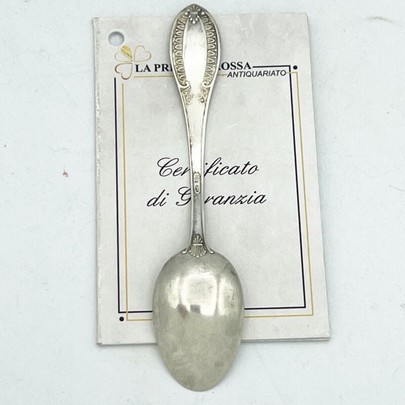 Piccolo Cucchiaino in argento 800 antico silver per caffè zucchero cucchiaio Categoria  Sheffield & Argento
