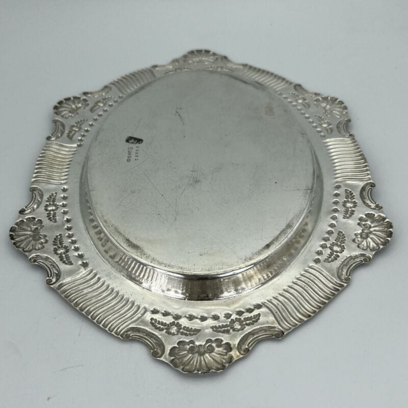 Piccolo Vassoio in argento sheffield antico silver plated da tavola epoca 800 Categoria  Sheffield & Argento