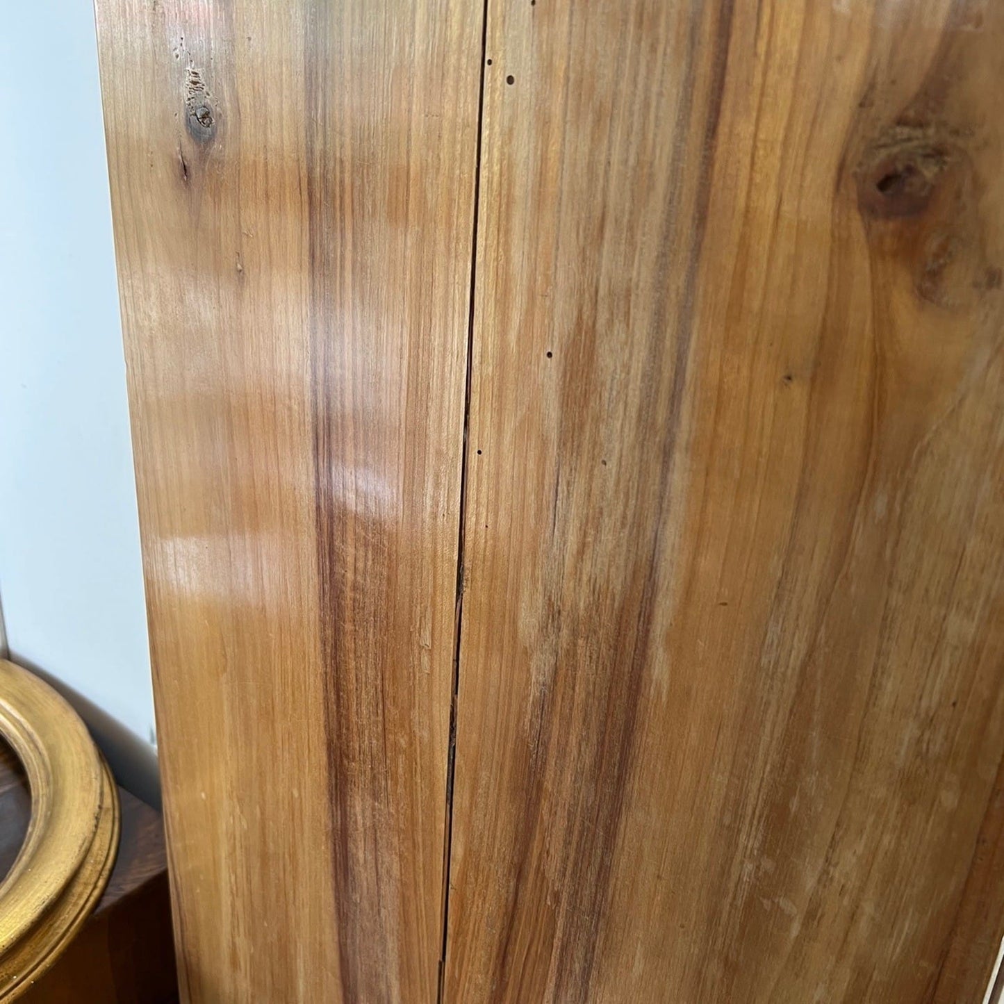 Piccolo Vetrina Credenza antica 2 ante Libreria  dispensa stile arte povera Categoria  Servante - Servantini