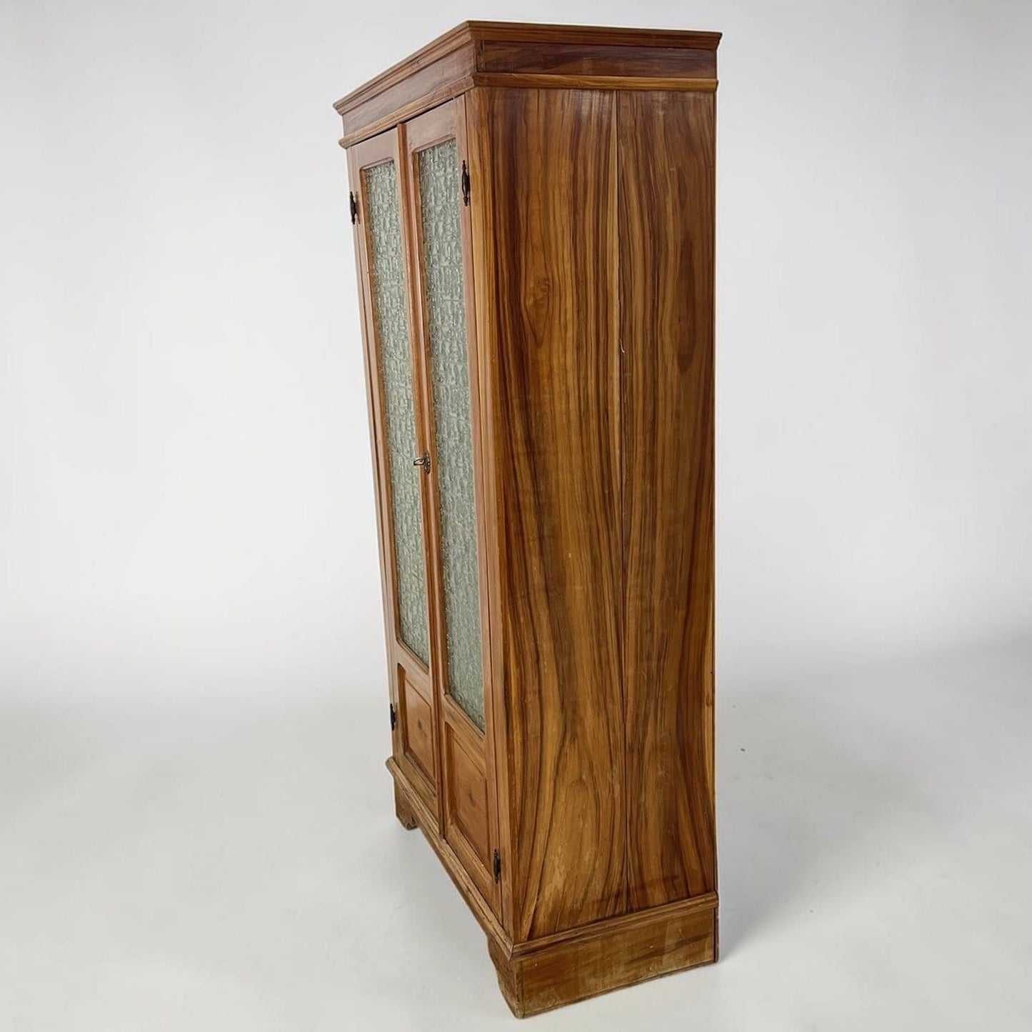 Piccolo Vetrina Credenza antica 2 ante Libreria  dispensa stile arte povera Categoria  Servante - Servantini