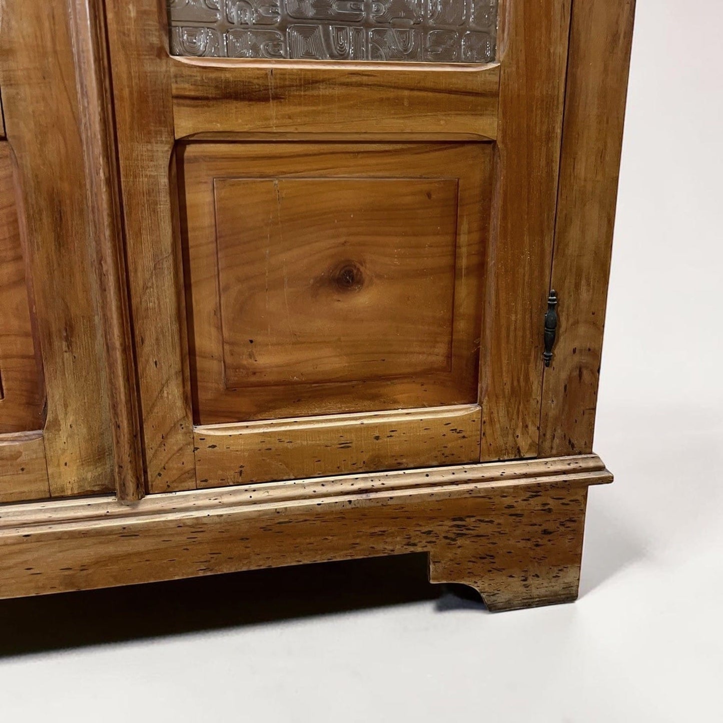 Piccolo Vetrina Credenza antica 2 ante Libreria  dispensa stile arte povera Categoria  Servante - Servantini