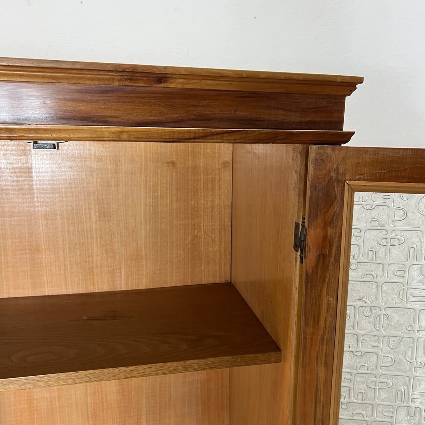 Piccolo Vetrina Credenza antica 2 ante Libreria  dispensa stile arte povera Categoria  Servante - Servantini