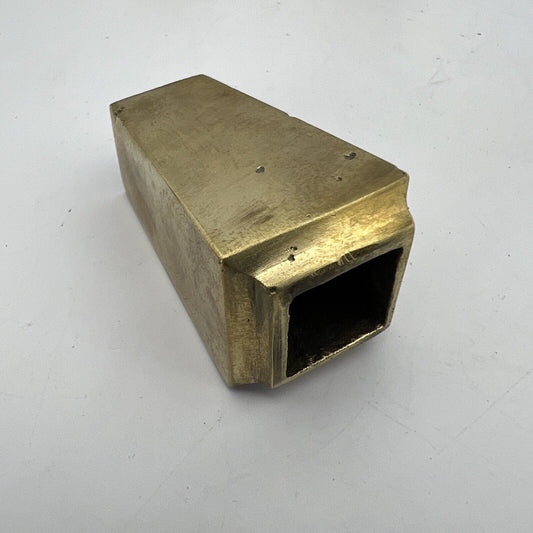 Piedi antichi in ottone bicchieri terminali per mobili sedie restauro epoca 900 Categoria  Accessori & Ferramenta d'epoca