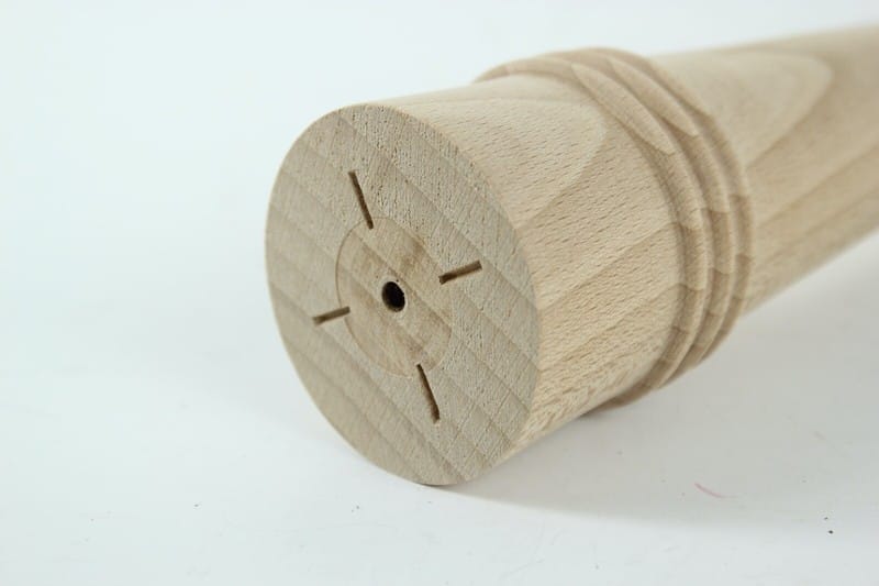 Piedi gambe in legno a spillo per restauro pouf sgabello mobili antichi anni 50 Categoria  Cimase-Fregi-Intagli in legno