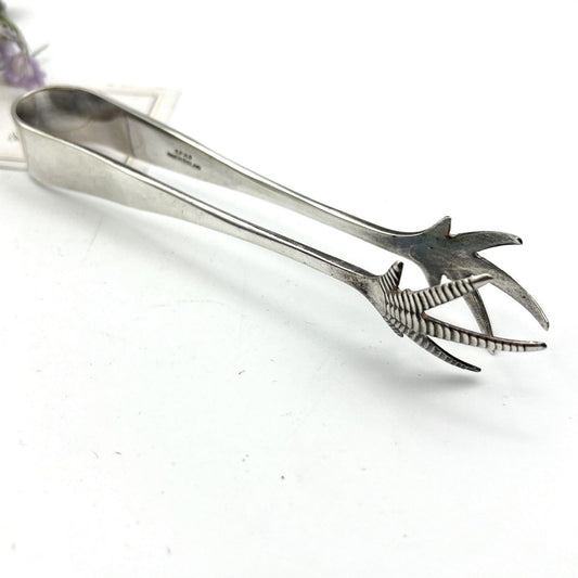 Pinza antica in argento sheffield per zollette zucchero o ghiaccio Pinze inglesi Categoria  Sheffield & Argento